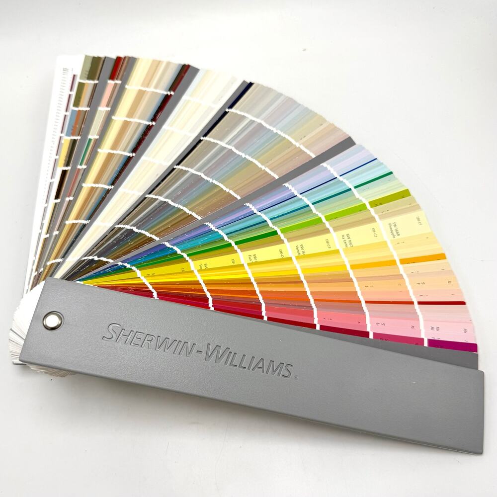Sherwin Williams Color Snap Fan Deck Paint Swatch Samples Home Design 6508-93712